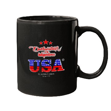 Discover Declaration of Independence 1776 -Independence Day Mugs