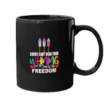 Discover The Sound Of My Freedom Humor Graphic Mugs