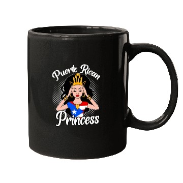 Discover Puerto Rican Princess Mugs