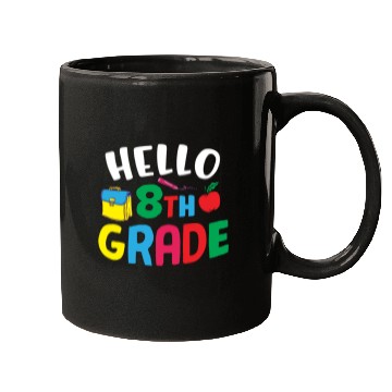 Discover Hello 8th Grade Back To School Mugs