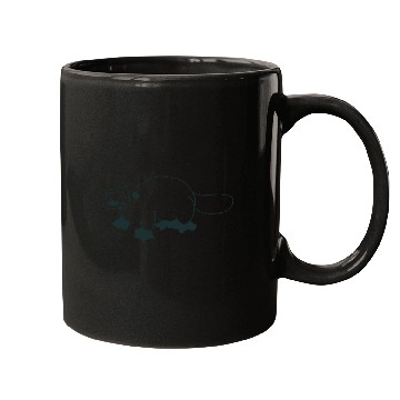 Discover Cute little walking squat platypus Mugs