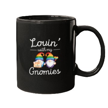 Discover LGBT Gnome Lover Rainbow Pride Month Mugs