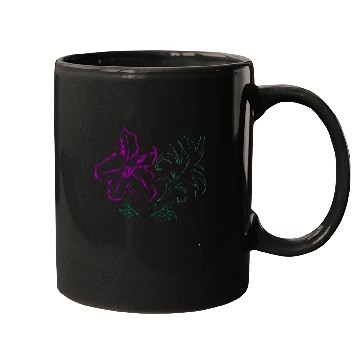 Discover Tropical leaf and hibiscus Mugs