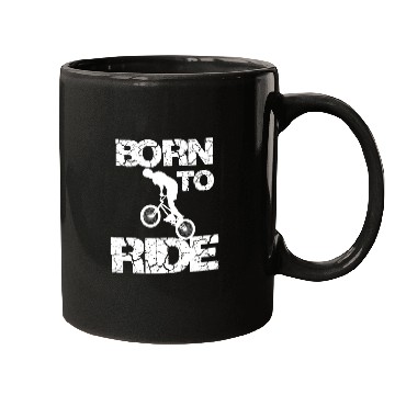 Discover born to ride born to ride bmx race bike Mugs