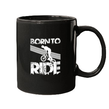 Discover born to ride born to ride bmx race bike Mugs