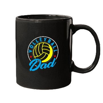 Discover Volleyball Daddy Volleyball Dad Mugs