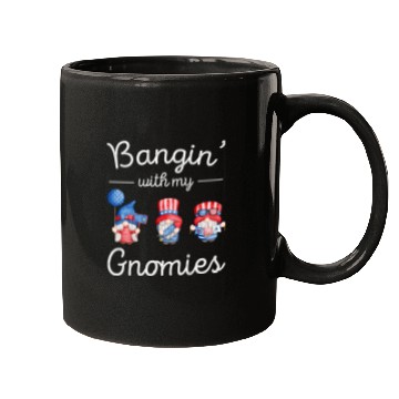 Discover Patriotic Gnomes Firework American Flag US Mugs