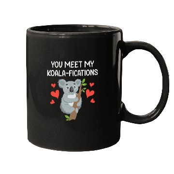 Discover You Meet My Koalifications Gift for Him Her Koala Mugs