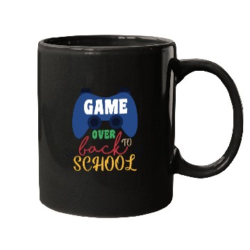 Discover Game Over Back To School Mugs