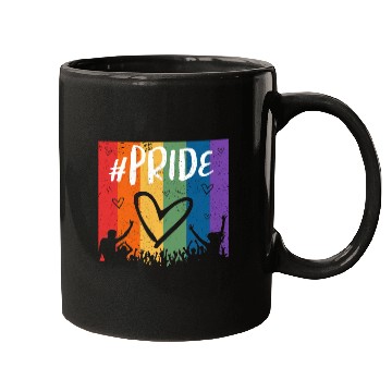 Discover LGBTQIA+ #Pride Rainbow Mugs