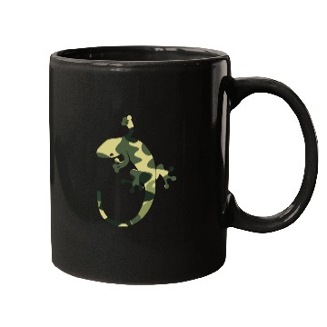 Discover Green camouflage geico Mugs