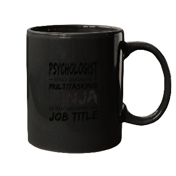 Discover Ninja Psychologist Mugs