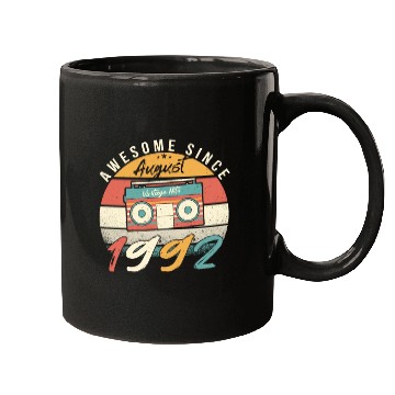 Discover 1992 August 30th Year Of Life Mugs