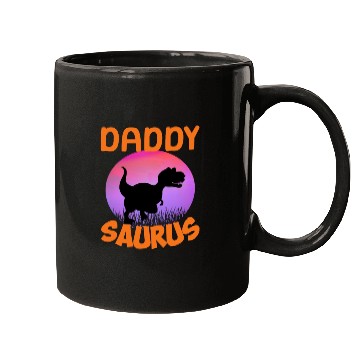 Discover Daddysaurus Papasaurus Mugs