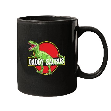 Discover Daddysaurus Papasaurus Mugs