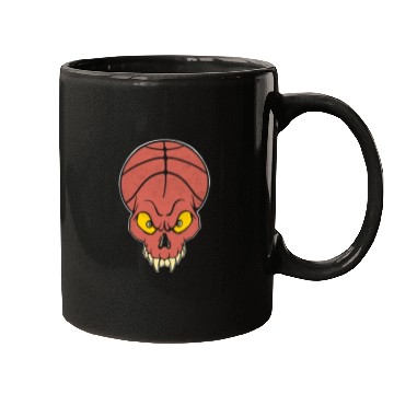 Discover Basketball Lovers Skull Basket Bball Mugs