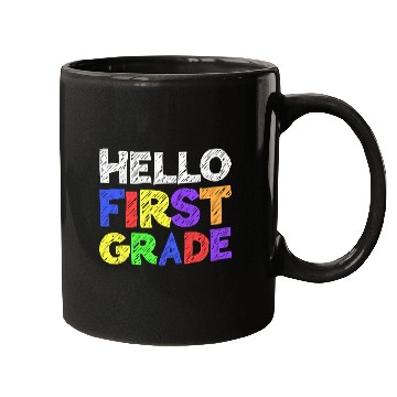 Discover Hello First Grade Mugs 1st Grade Back To School