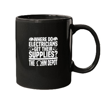 Discover Electrician Electrical Engineer Lineman Mugs