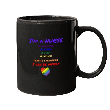 Discover Rainbow Nurse Mugs