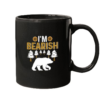 Discover I'm Bearish Bitcoin Mugs