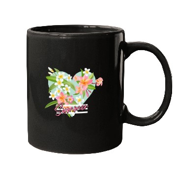 Discover Hibiscus Heart Mugs