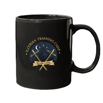 Discover ACOTAR Illyrian Training Camp Camping Lover Mugs