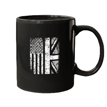 Discover American Flag British Flag US UK Stars Stripes Mugs