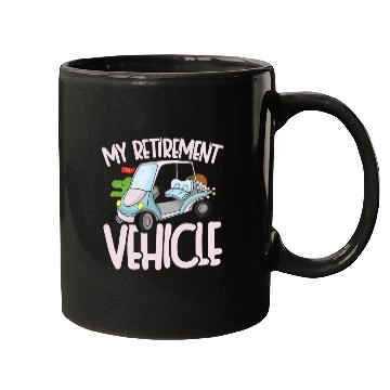 Discover Retirement vehicle Mugs