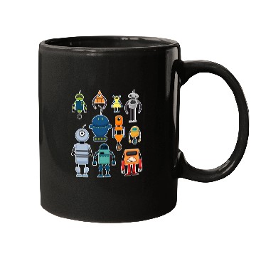 Discover Kids Robot Cool Robotics Boys Robots Mugs