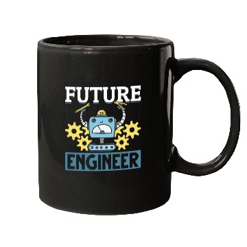 Discover Future Engineer Robotics Boys Robot Mugs