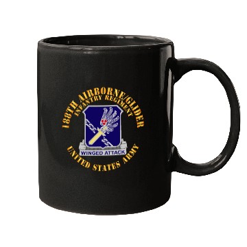 Discover Army 188th Airborne Glider Infantry Regiment DUI X Mugs