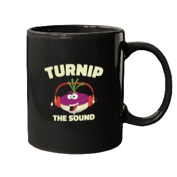 Discover Music Turnip Party Music Lover Vegetable Mugs
