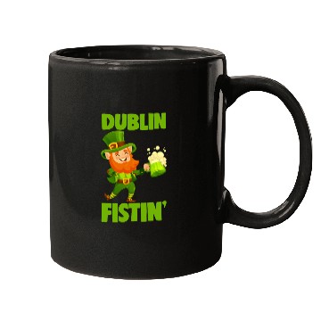 Discover St. Patrick's Day Beer Drinking Dublin Fistin Mugs