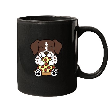 Discover German Shorthaired Pointer Pizza Lover Mugs