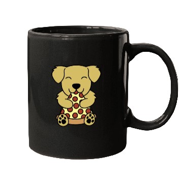 Discover Golden Retriever Pizza Lover Mugs