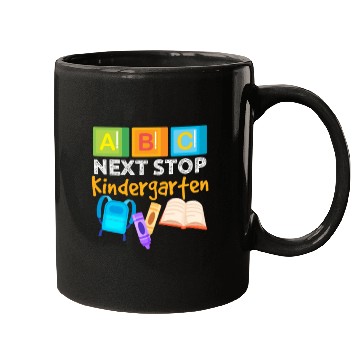 Discover ABC Next Stop Kindergarten Mugs
