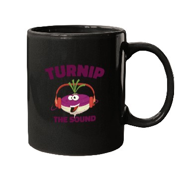 Discover Music Turnip Party Music Lover Vegetable Mugs