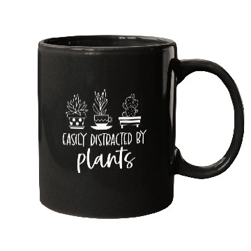 Discover Easily distracted by plants Mugs