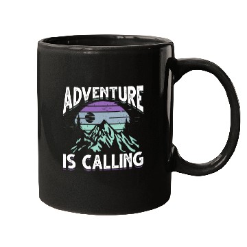 Discover Mountaineering Adventure Hiking Camping Mountain Mugs