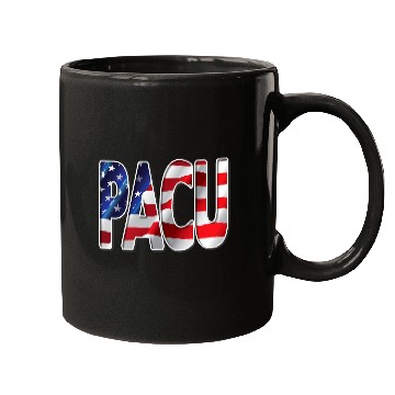 Discover Nurses USA Flag Stars Stripes PACU Mugs