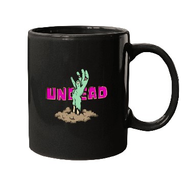 Discover undead zombie punk Goth Horror Mugs