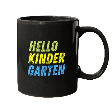 Discover Hello Kindergarten Teacher back to school Mugs