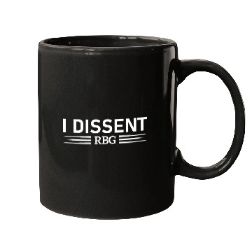 Discover I Dissent RBG Mugs