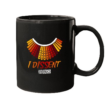 Discover I dissent RBG Mugs