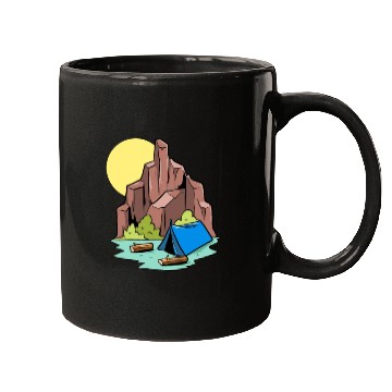 Discover Camper Campsite Camp Camping Mugs