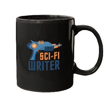 Discover Sci Fi Writer Laser Gun Science Fiction Author Mugs