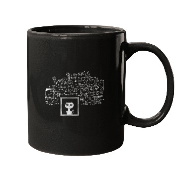 Discover Schrodingers Cat in a Box Funny Physics Nerd Scien Mugs