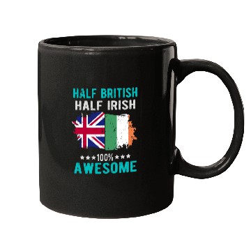 Discover Half British Half Irish Mugs