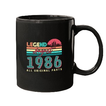 Discover Building Year 1986 In August Mugs