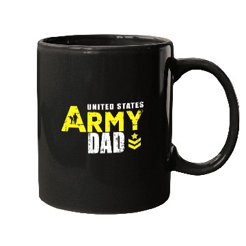 Discover Us Army Daddies, Us Army Dad Mugs